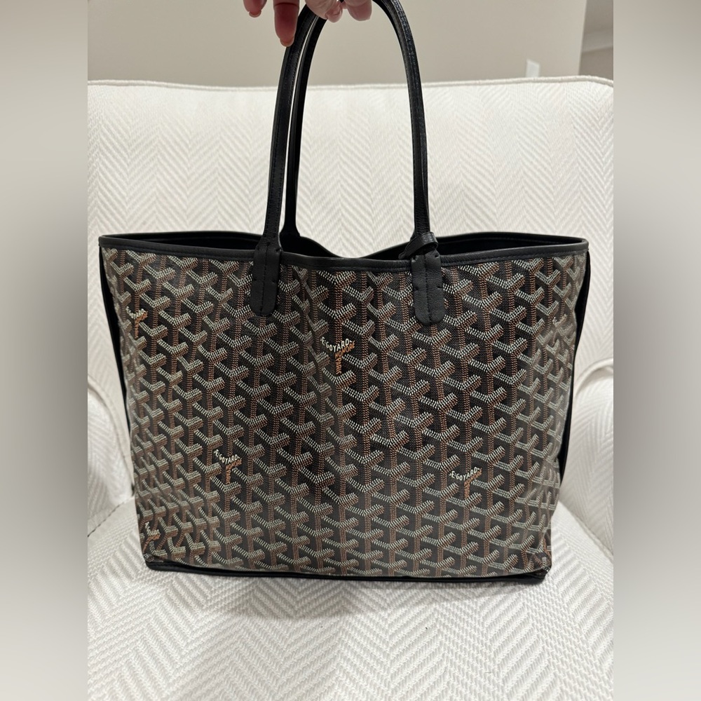 Goyard Anjou Black reversible